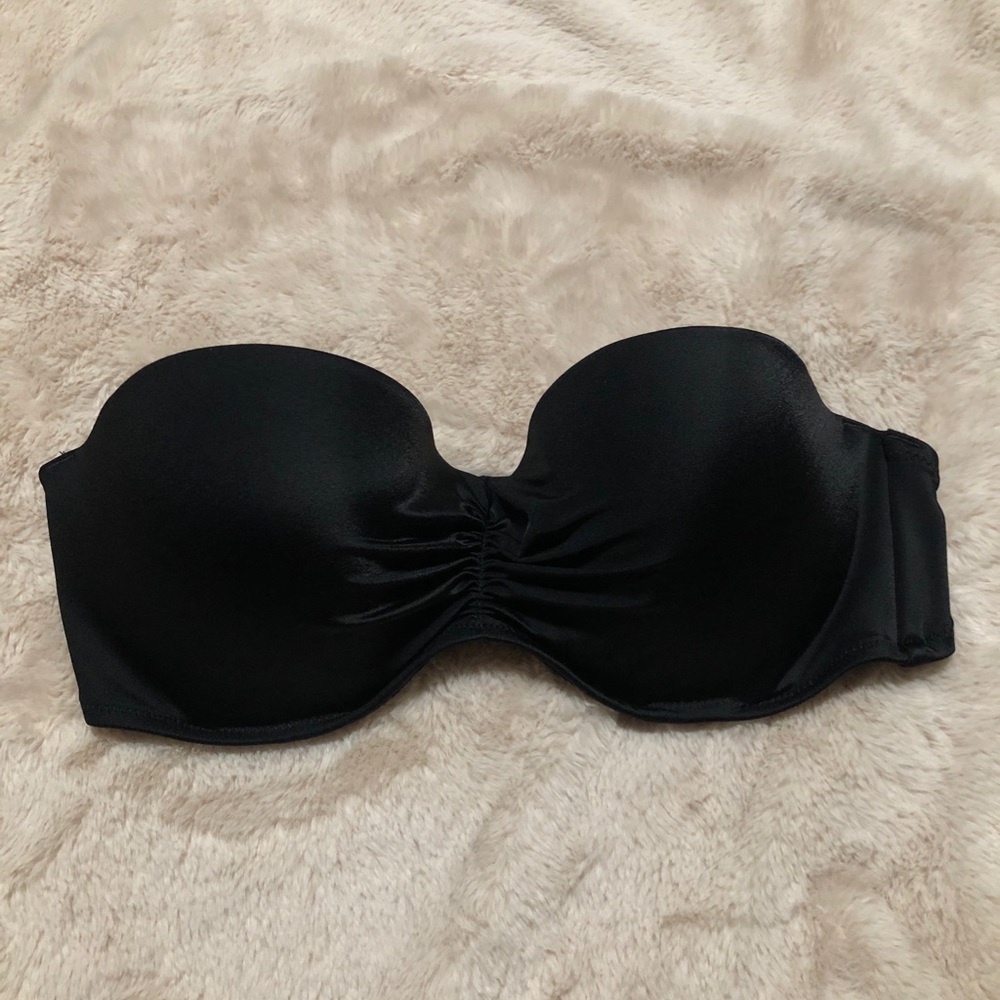 Victoria’s Secret Black Bandeau Swim Top - Picture 2 of 8
